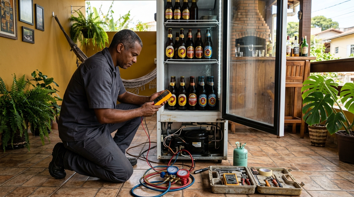 Conserto de Cervejeira em Marília-SP